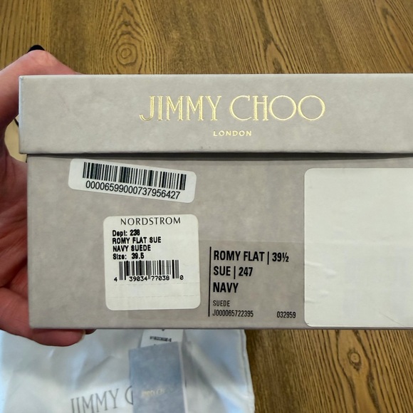 JIMMY CHOO Romy suede ballet flats - Navy - - Picture 13 of 13